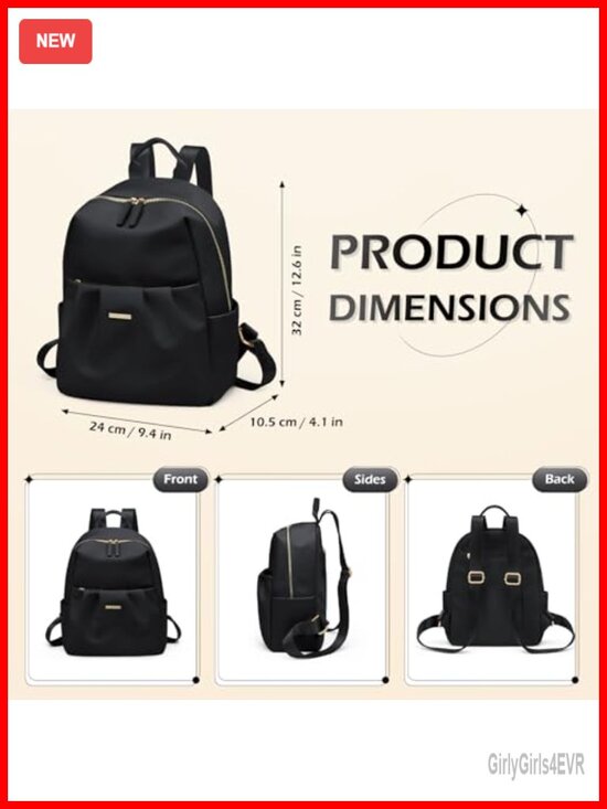 Small Cute Backpack Purse Lightweight Casual Daypack Travel Mini Backpack for main image 5
